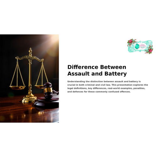 Legal Insights: Understanding the Difference Between Assault and Battery
