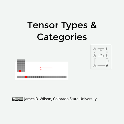 Tensor Types & Categories