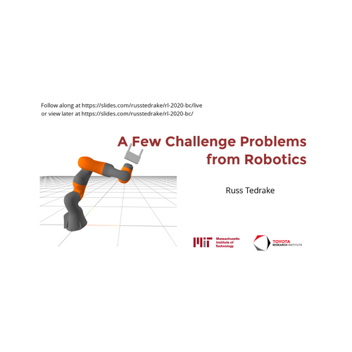 A Few Challenge Problems from Robotics