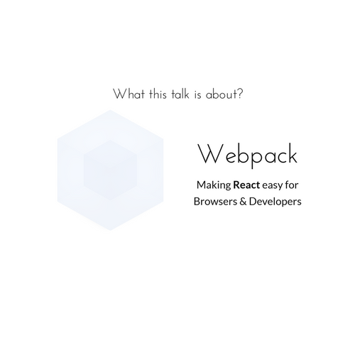 Webpack Presentation