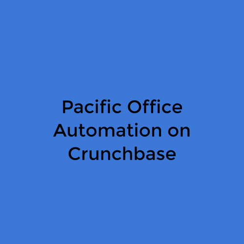 Presentations by Pacific Office Automation