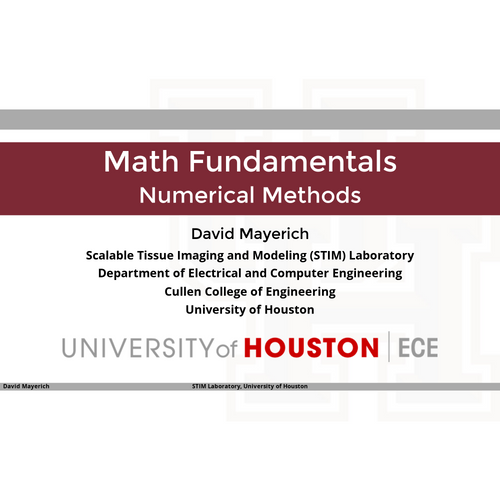 A.2 Math Fundamentals