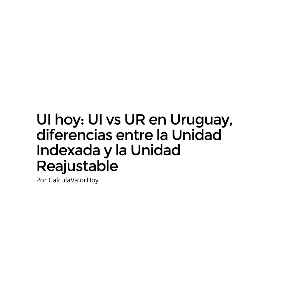 Valor UF hoy