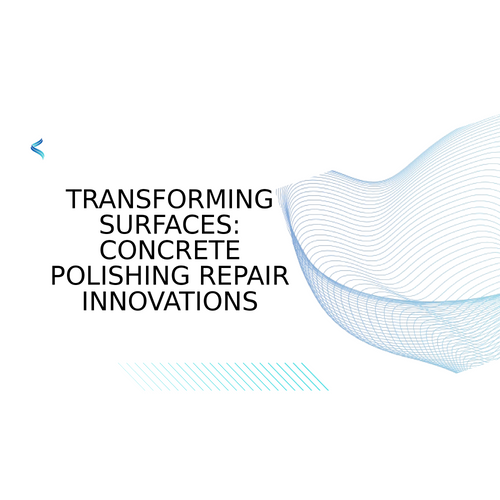 Image showcasing Transforming Surfaces Concrete Polishing Repair Innovations