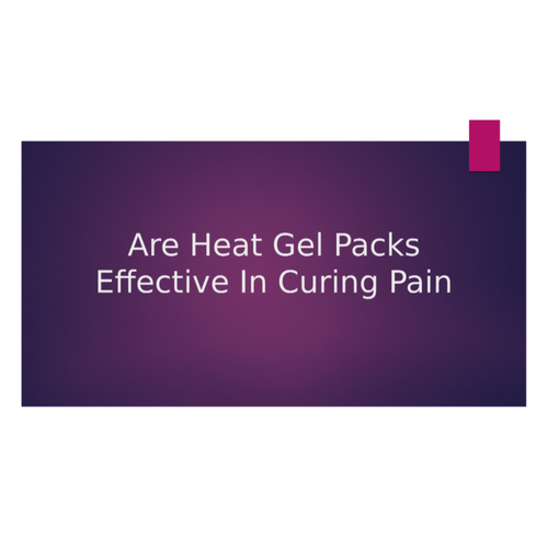 Are Heat Gel Packs Effective In Curing Pain