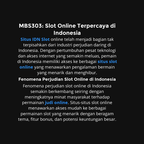 Presentations by mbs303