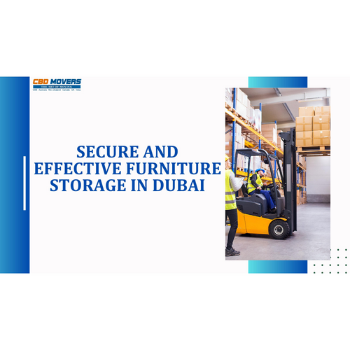 Secure And Effective Furniture Storage In Dubai