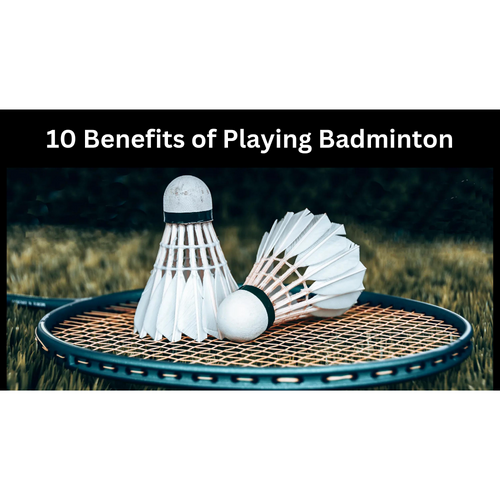 10 Benefits of Playing Badminton