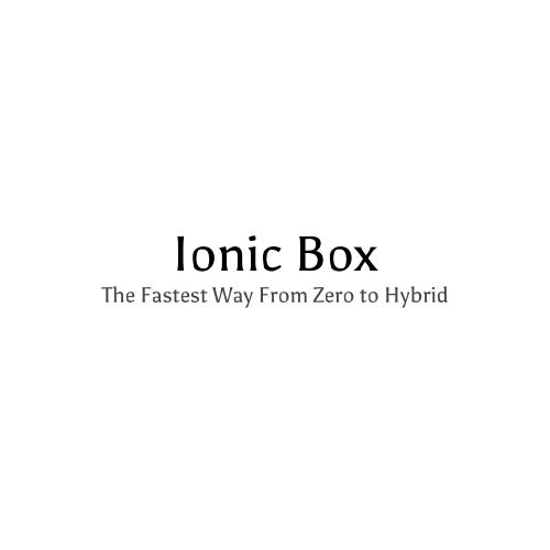 Ionic Box