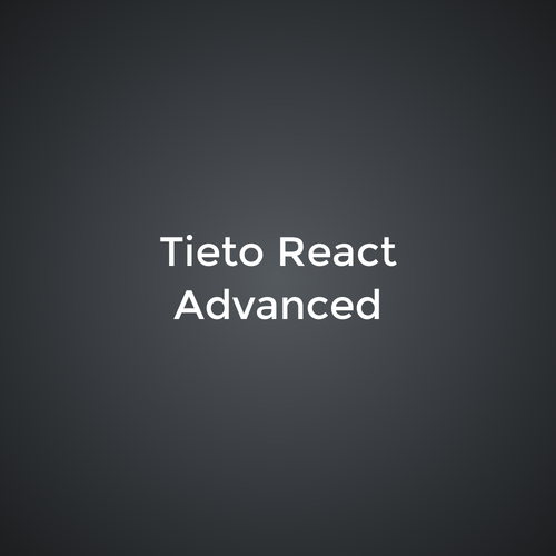 Tieto React Advanced tieto-react-advanced