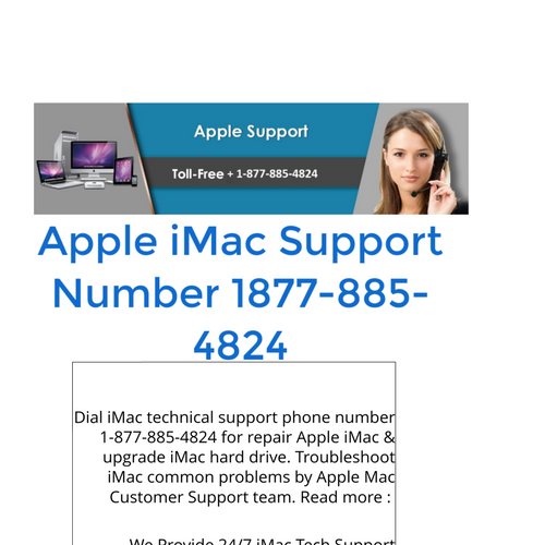 Apple iMac Tech Support Number 18778854824