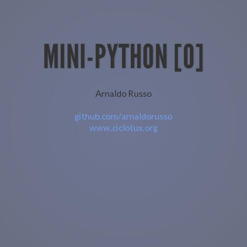 Mini-Python[0]