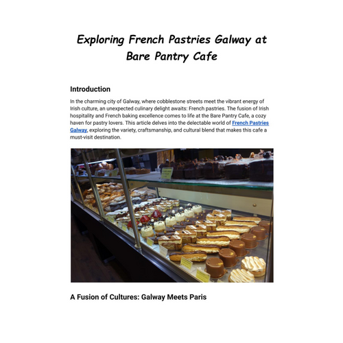 Presentations by Bare Pantry Cafe