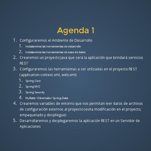 Configuracion del ambiente de desarrollo