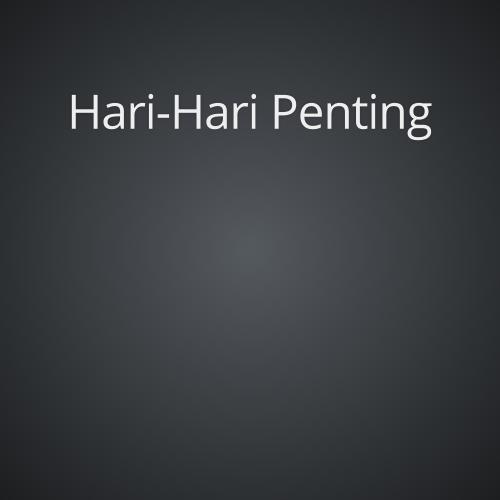 HariHari Penting