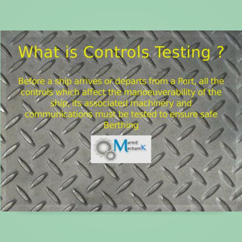 Controls Testing