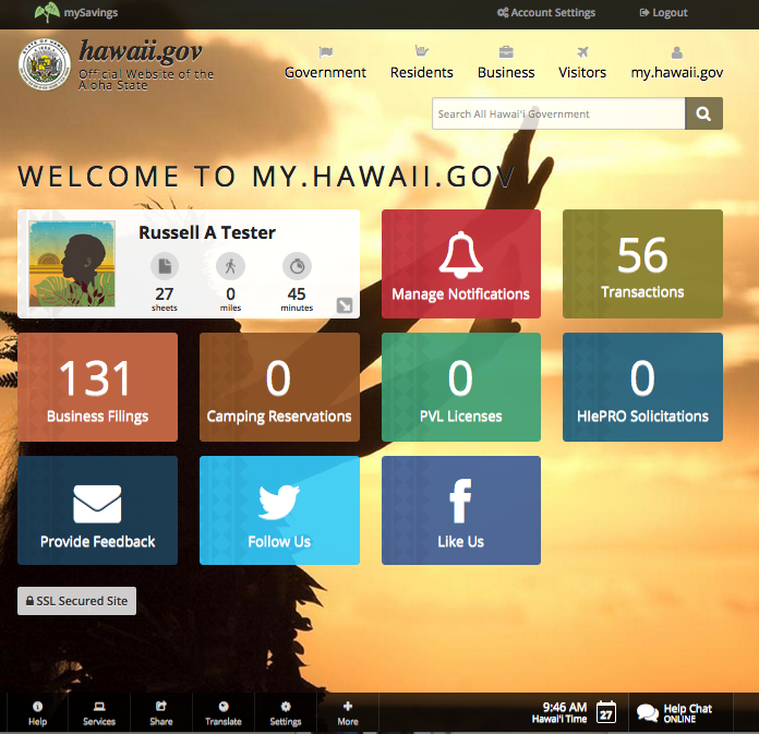 hawaii.gov my.hawaii.gov